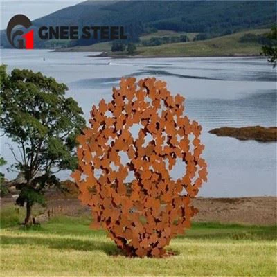 Kim loại thép Corten Q355NH
